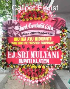 karangan bunga belasungkawa